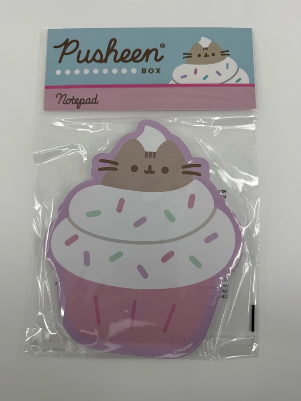 Pusheen Cupcake Notepad - Pusheen Box Exclusive